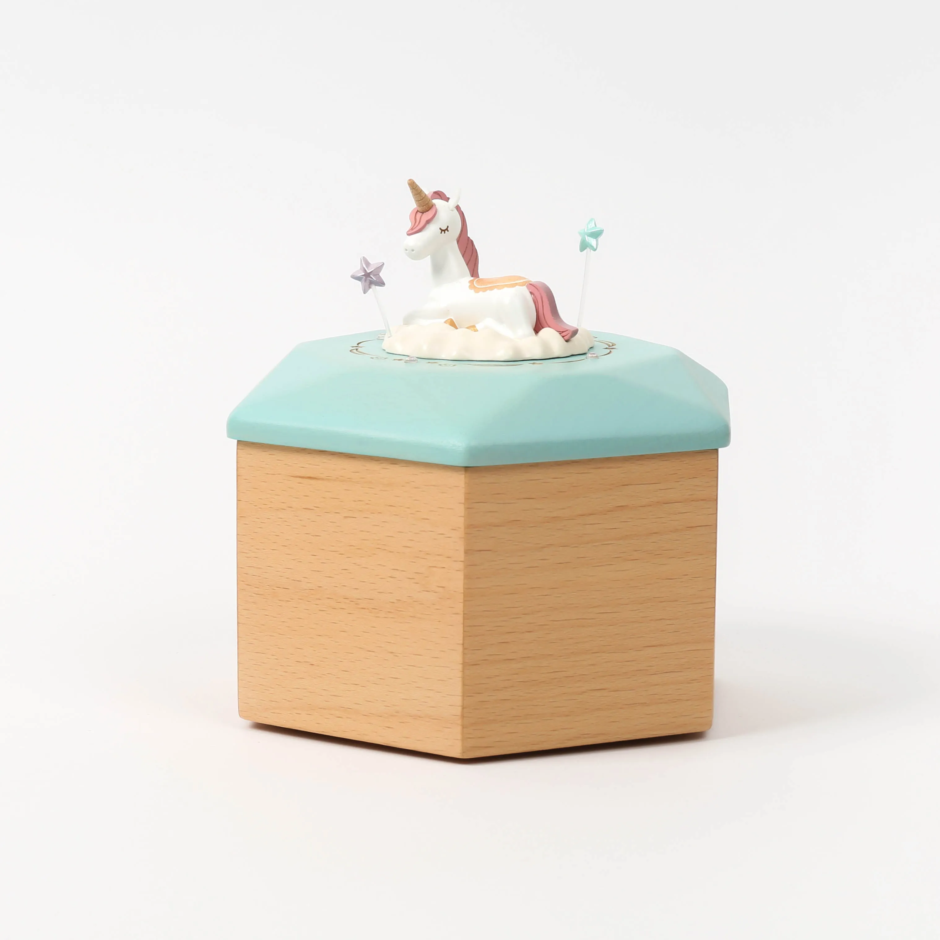 Unicorn on Cloud Jewelry Box