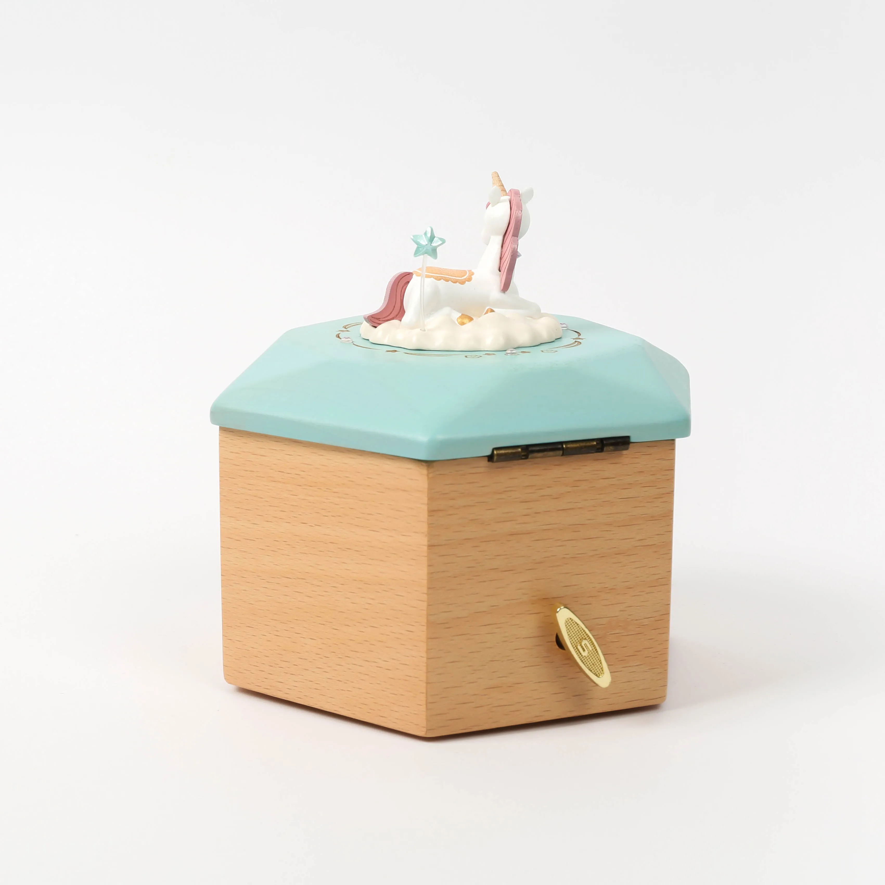 Unicorn on Cloud Jewelry Box
