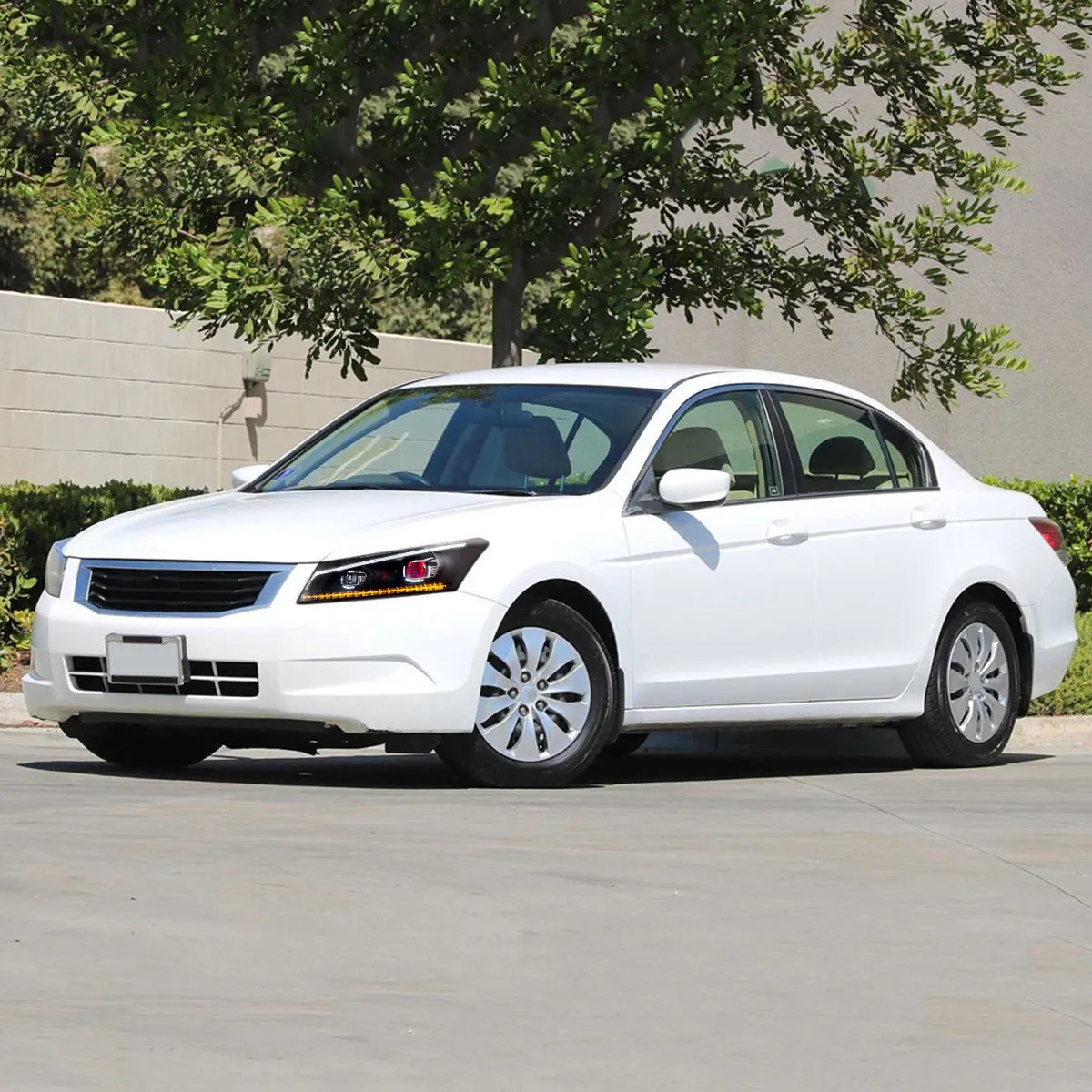VLAND LED Demon Eye Headlights For Honda Accord 2008-2012 (NOT FOR 2-DOOR COUPE) With Sequential indicators Turn Signals