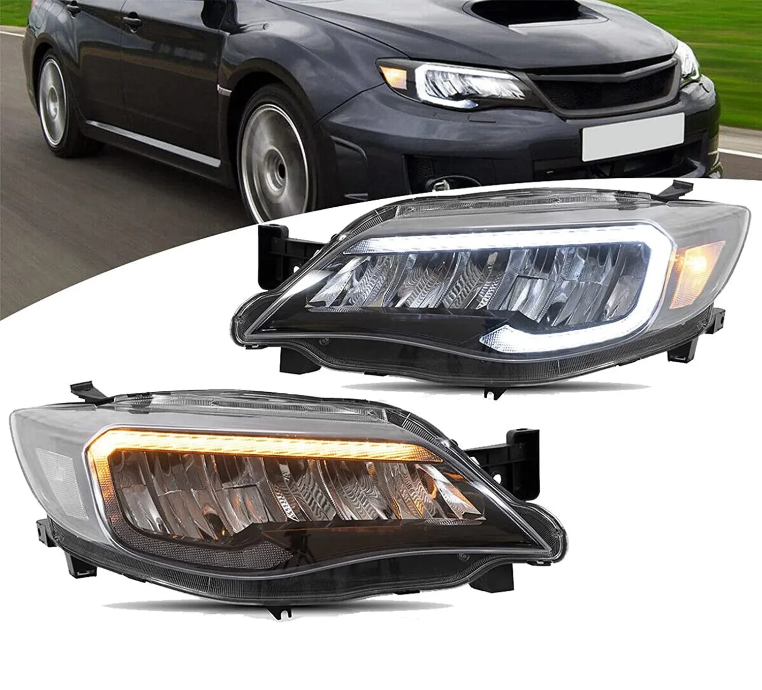 VLAND LED Headlights For Subaru Impreza 2008-2011 / WRX 2008-2014