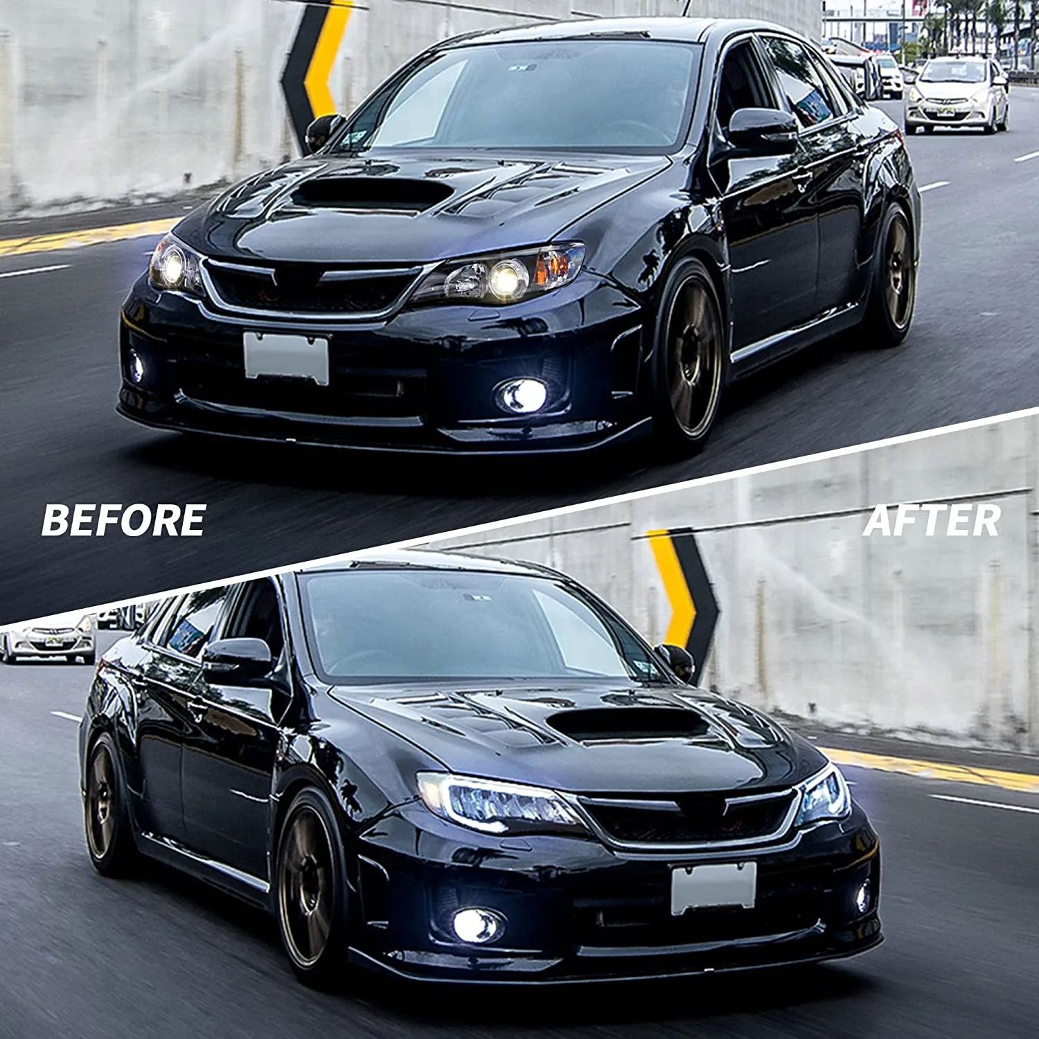 VLAND LED Headlights For Subaru Impreza 2008-2011 / WRX 2008-2014