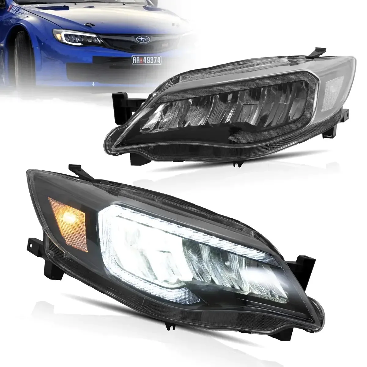 VLAND LED Headlights For Subaru Impreza 2008-2011 / WRX 2008-2014