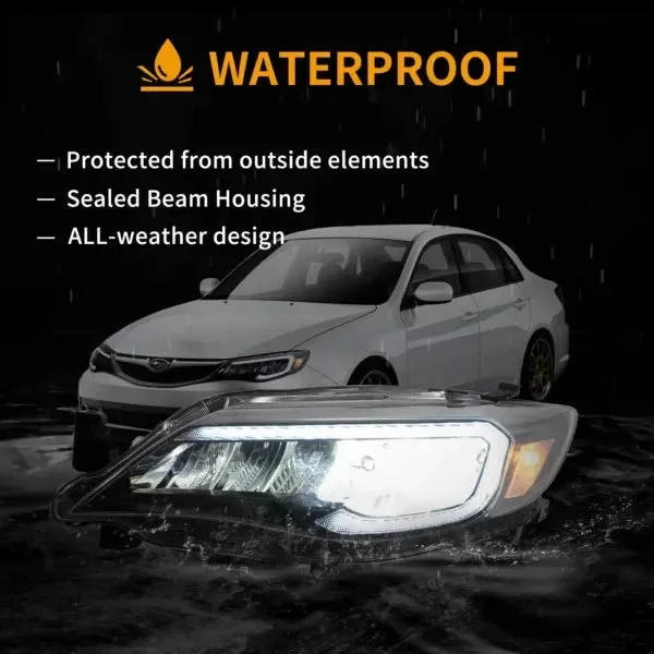 VLAND LED Headlights For Subaru Impreza 2008-2011 / WRX 2008-2014
