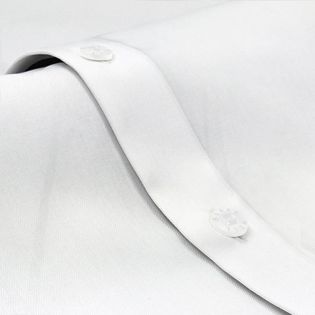White With Snakeskin Accents Shirt