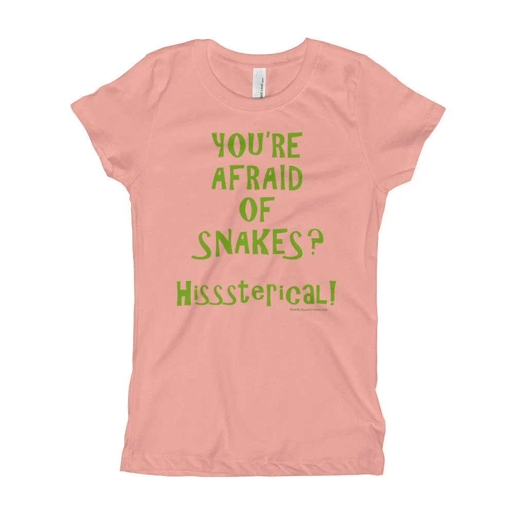 You're Afraid of Snakes? Princess T-Shirt