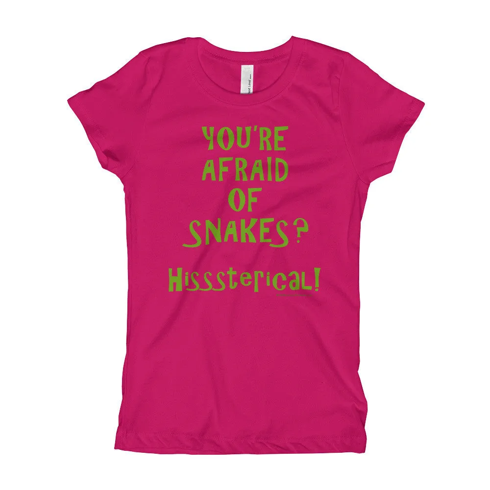 You're Afraid of Snakes? Princess T-Shirt