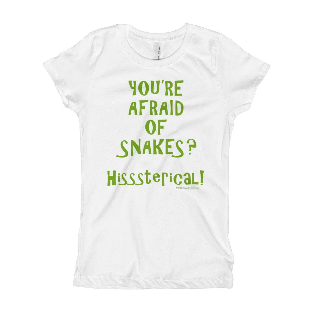 You're Afraid of Snakes? Princess T-Shirt