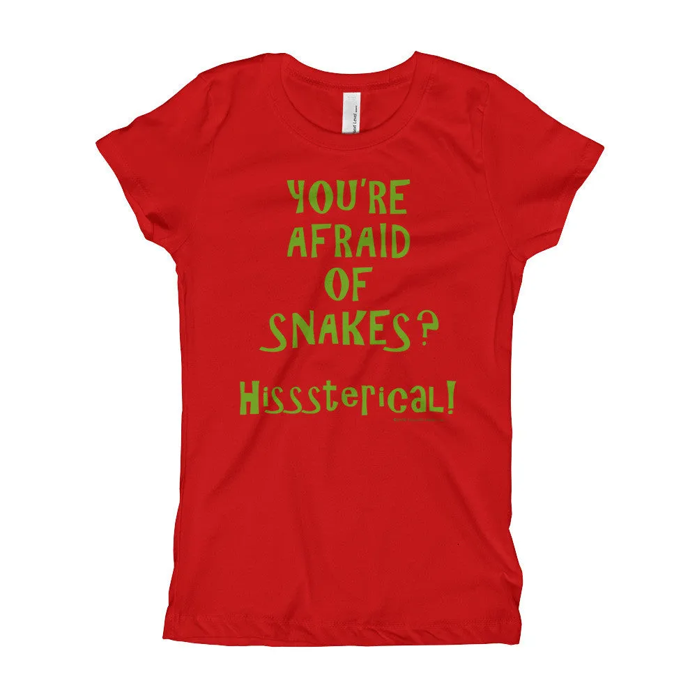 You're Afraid of Snakes? Princess T-Shirt