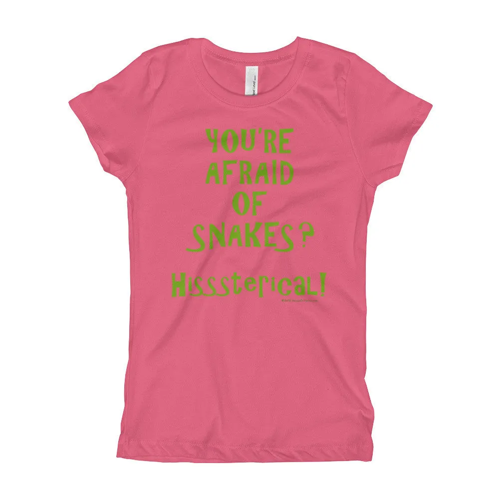 You're Afraid of Snakes? Princess T-Shirt