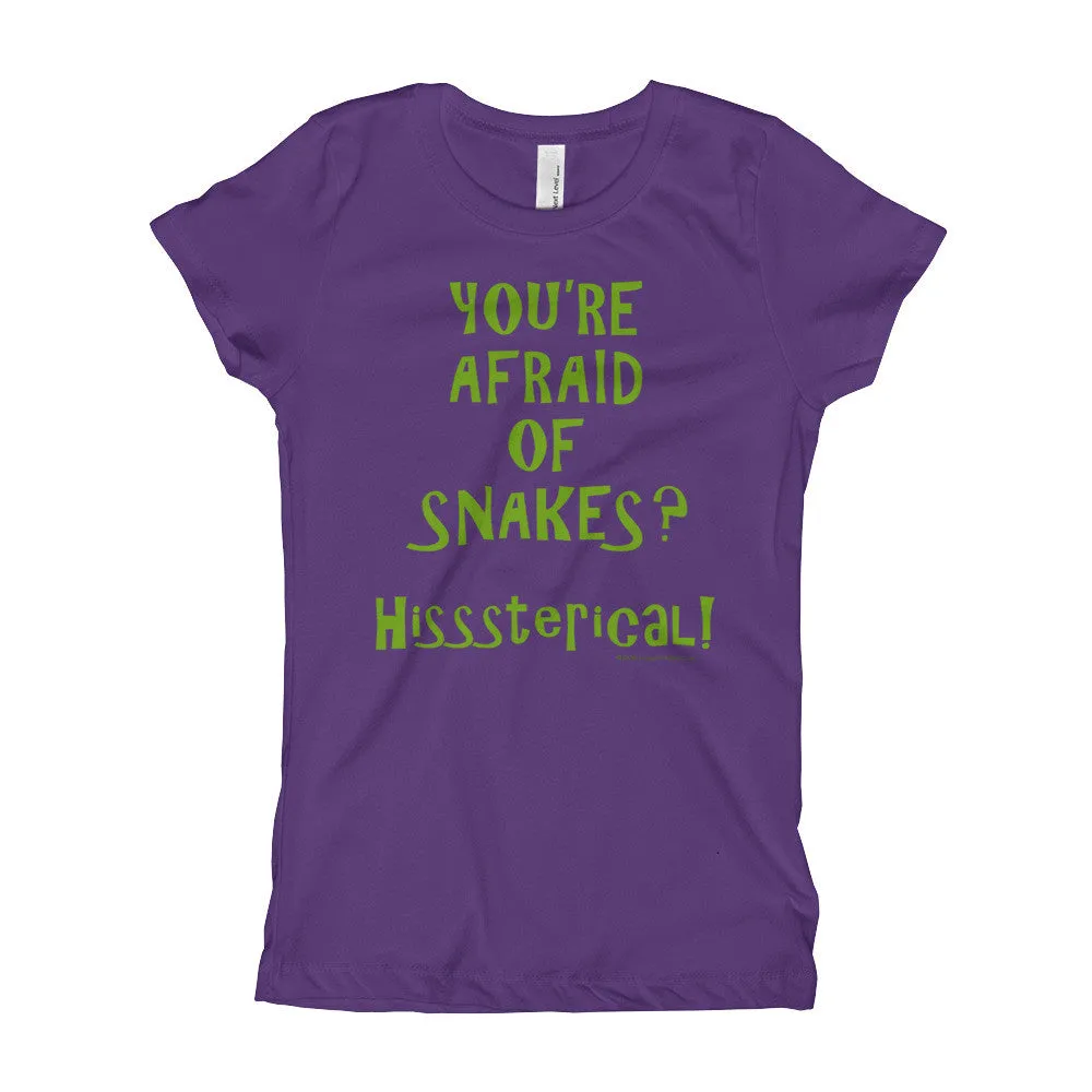 You're Afraid of Snakes? Princess T-Shirt
