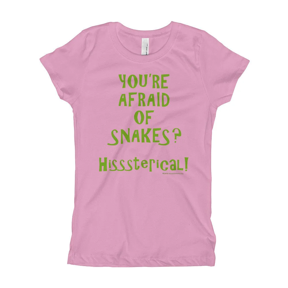 You're Afraid of Snakes? Princess T-Shirt