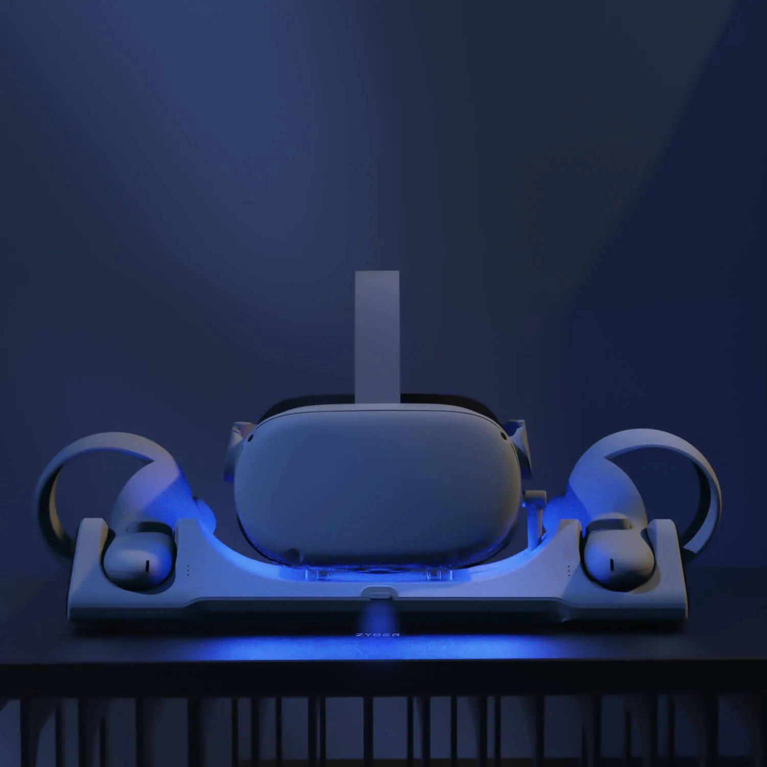 ZyberVR 3-in-1 Charging Dock for Quest 2